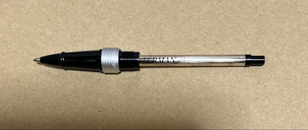 Waterman Odysse City of Style ballpoint pen with sleek black and gold design, unused condition
