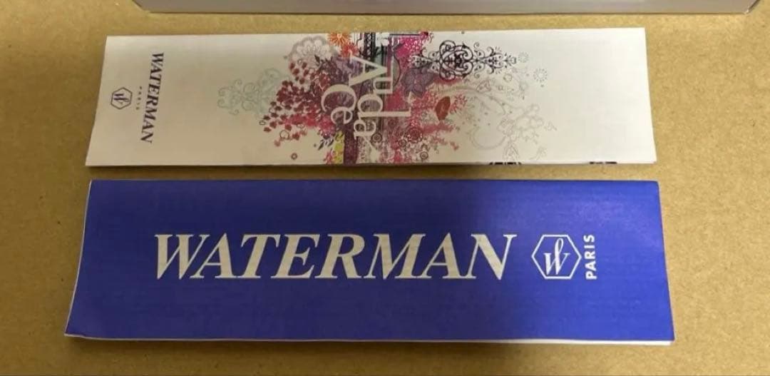 Waterman Odysse City of Style ballpoint pen with sleek black and gold design, unused condition