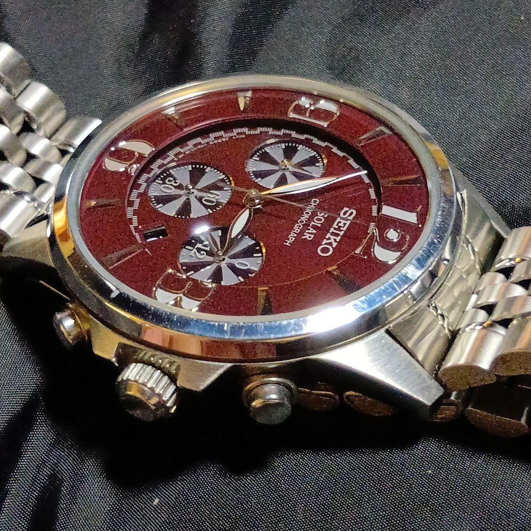 SEIKO Lupin III Mine Fujiko Model Limited 800 Solar Men's Watch — Japanese