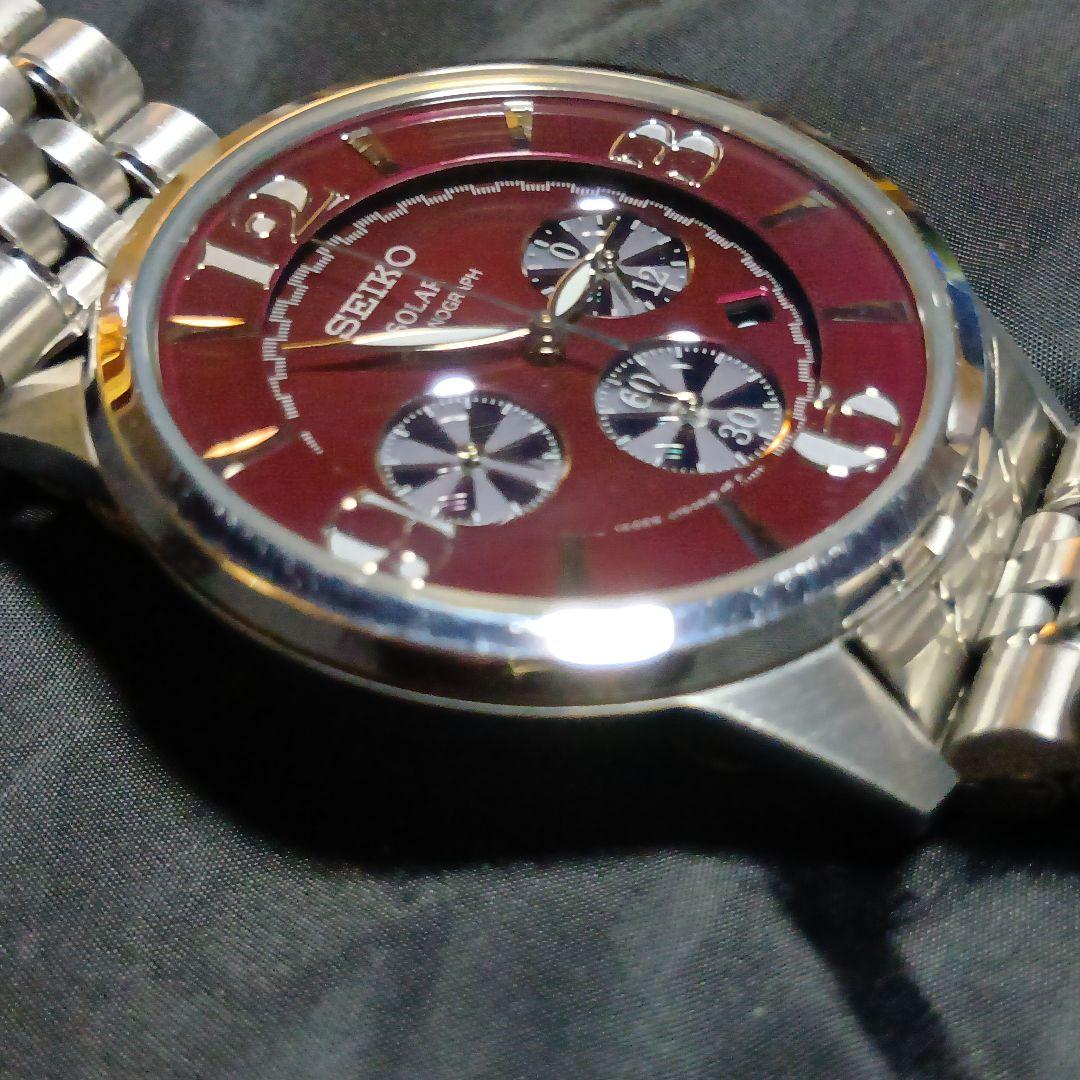 SEIKO Lupin III Mine Fujiko Model Limited 800 Solar Men's Watch — Japanese