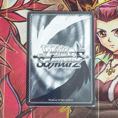 Weiss Schwarz Rare and Excellent Condition Weiss Schwarz Symphogear "Bonds with Junior" Chris — Japanese