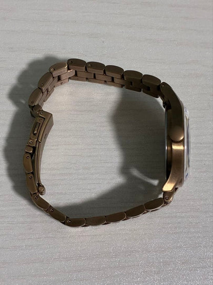 TIMEX × BEAMS CAMPER Copper Gold Quartz Men's Watch — Japanese