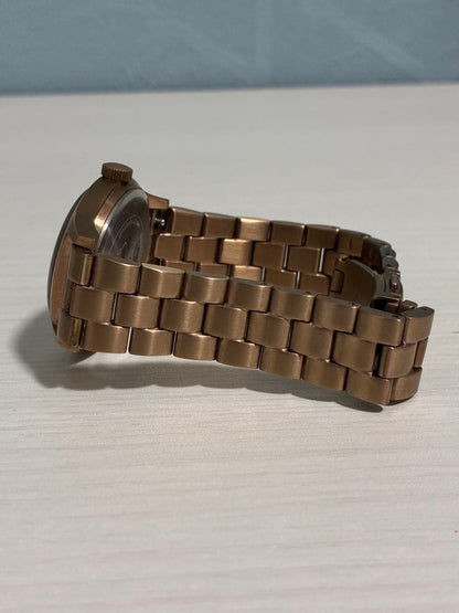 TIMEX × BEAMS CAMPER Copper Gold Quartz Men's Watch — Japanese