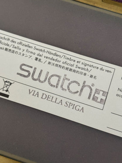 swatch Jelly in Jelly Onda Brilliante Quartz Men's — Japanese