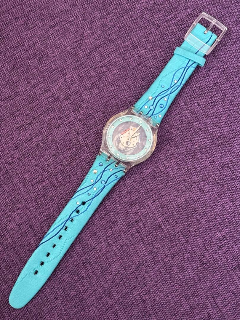 swatch Jelly in Jelly Onda Brilliante Quartz Men's — Japanese