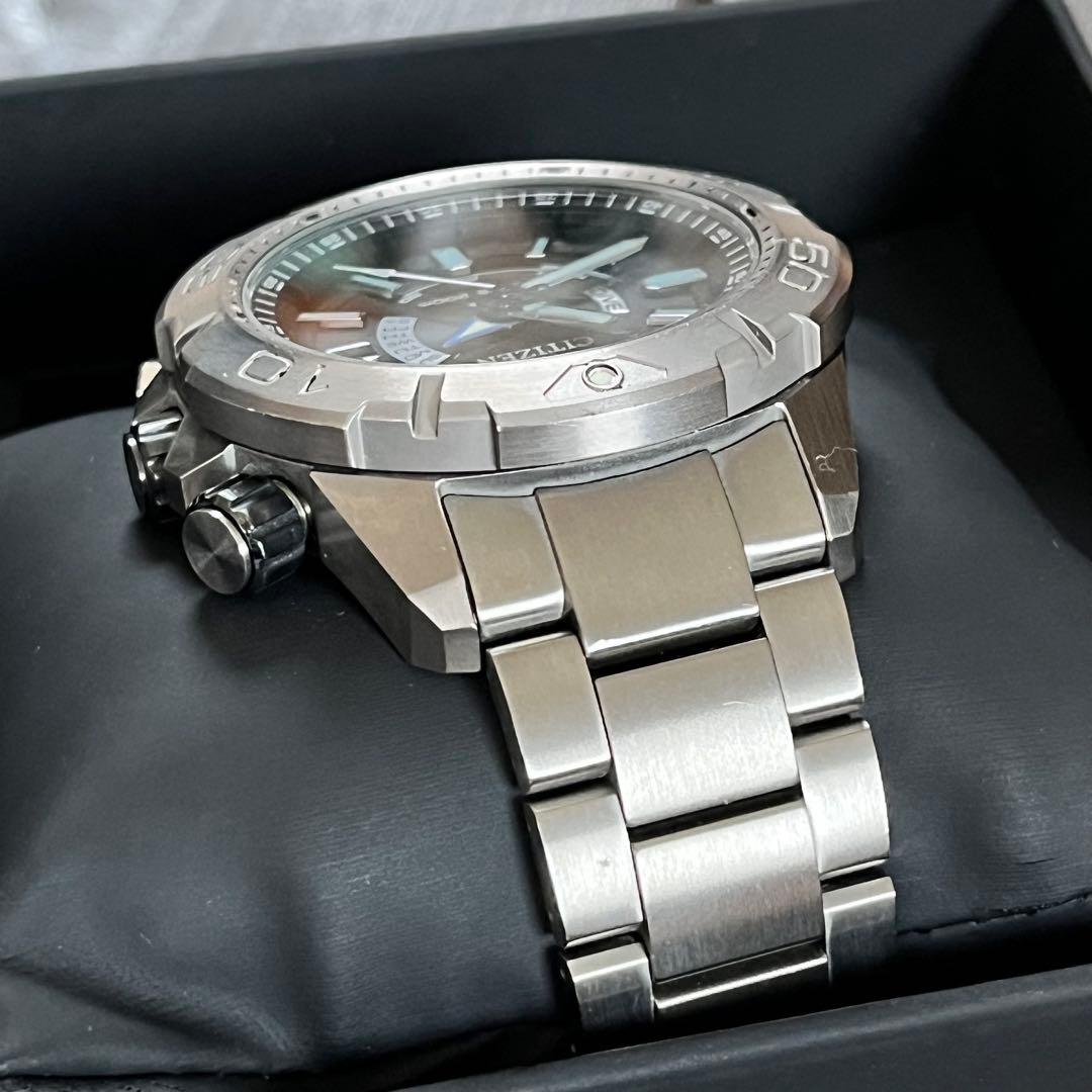 Citizen ProMaster Marine AS7141-60E Solar Men's Watch — Japanese