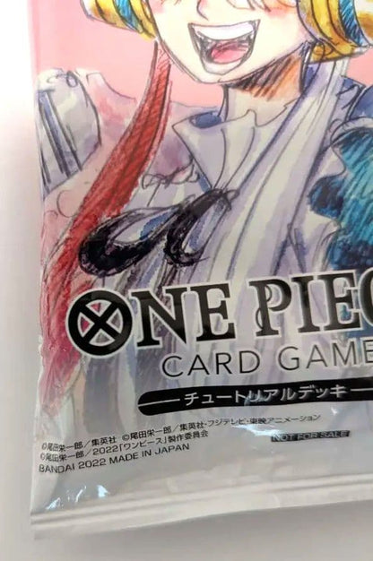 One Piece Uta Entrance Bonus Unopened FILM RED Tutorial Deck Pack — Japanese