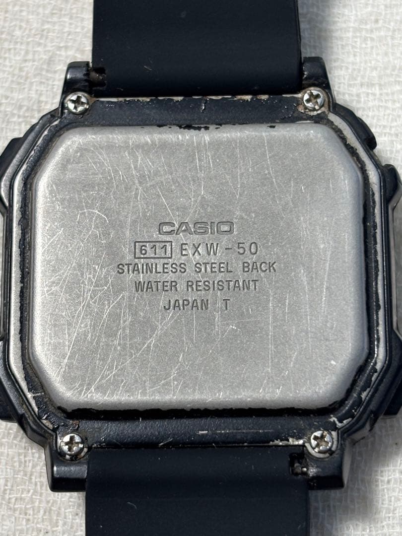 CASIO EXW-50 Digital Men's Watch — Japanese