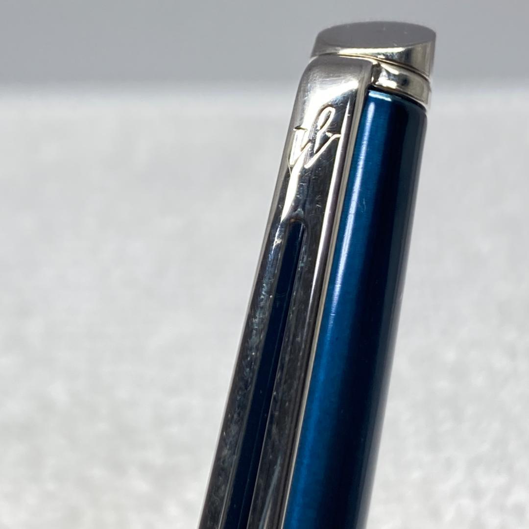 Waterman ballpoint pen made in France with twist mechanism and black ink in a case