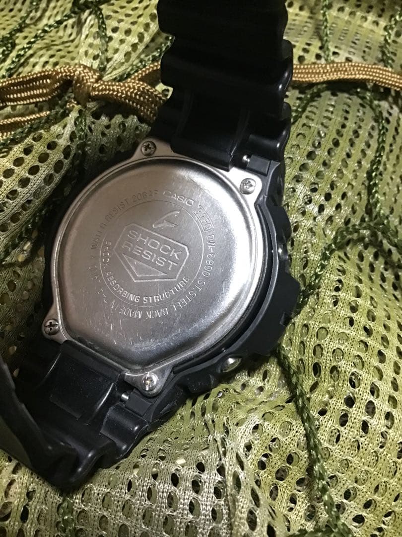 CASIO DW-6900 Digital Men's Watch — Japanese