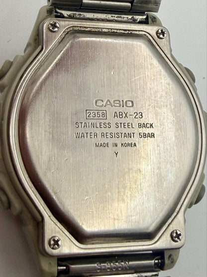 CASIO ABX-23 Solar Men's Watch — Japanese