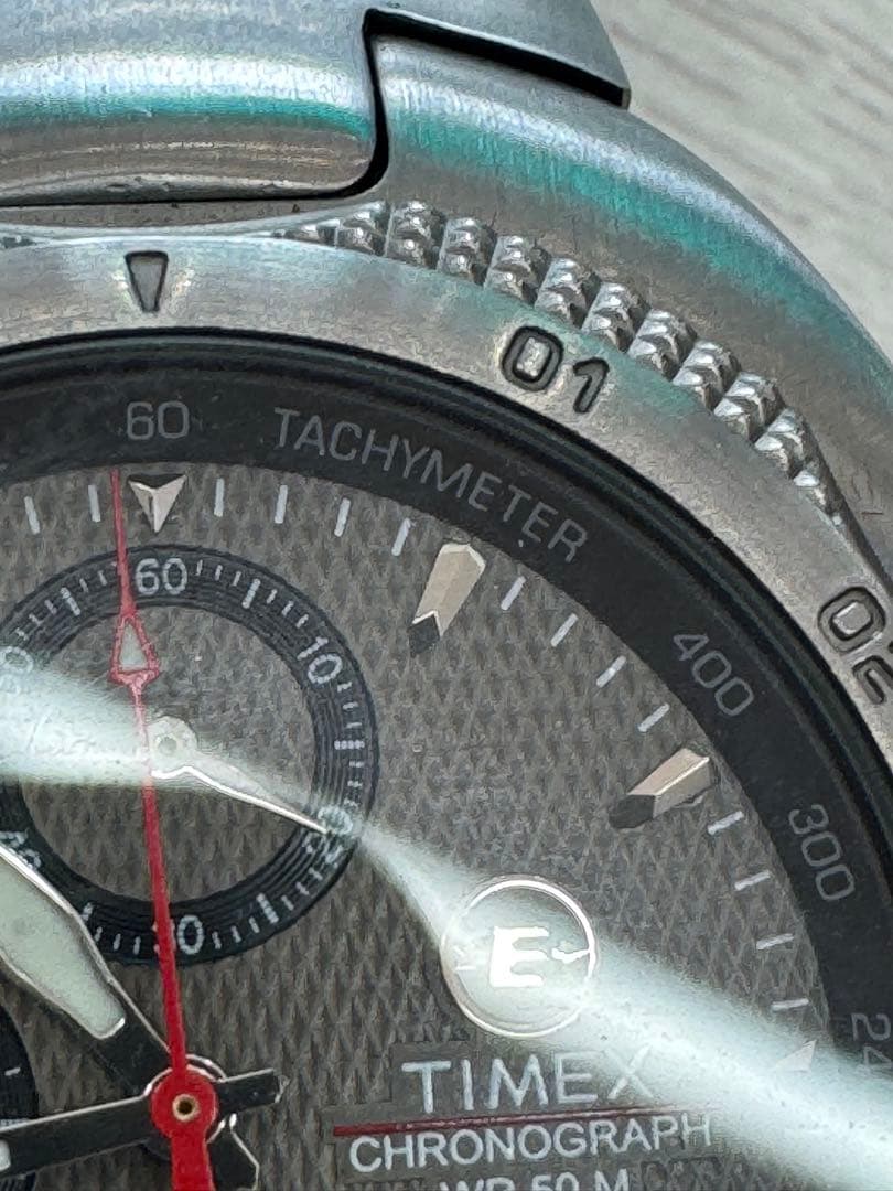 TIMEX Chronograph WR 50M Quartz Men's Watch — Japanese