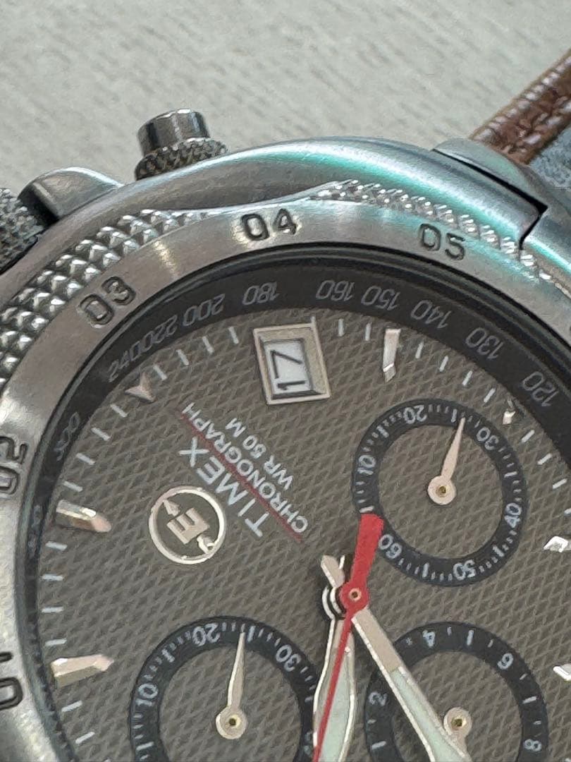 TIMEX Chronograph WR 50M Quartz Men's Watch — Japanese