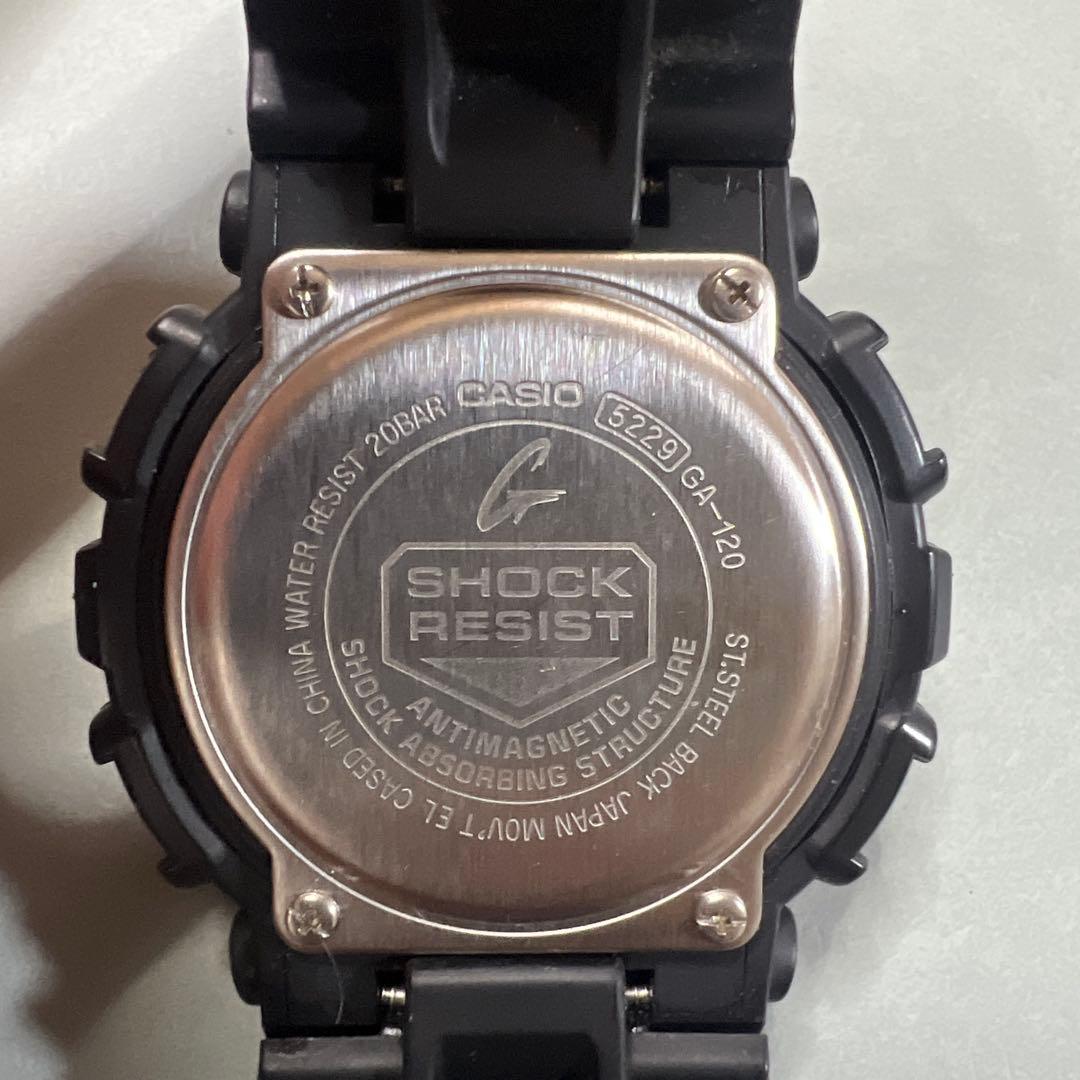 CASIO GA-120 Digital Men's Watch — Japanese