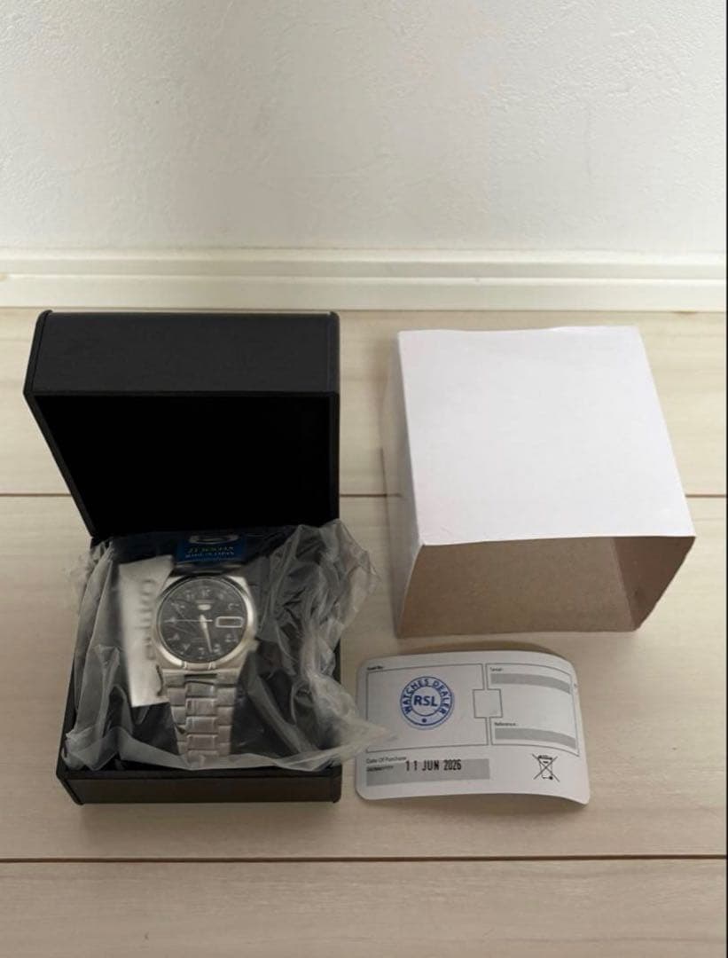 SEIKO 5 ARABIC Dial Automatic Men's Watch — Japanese