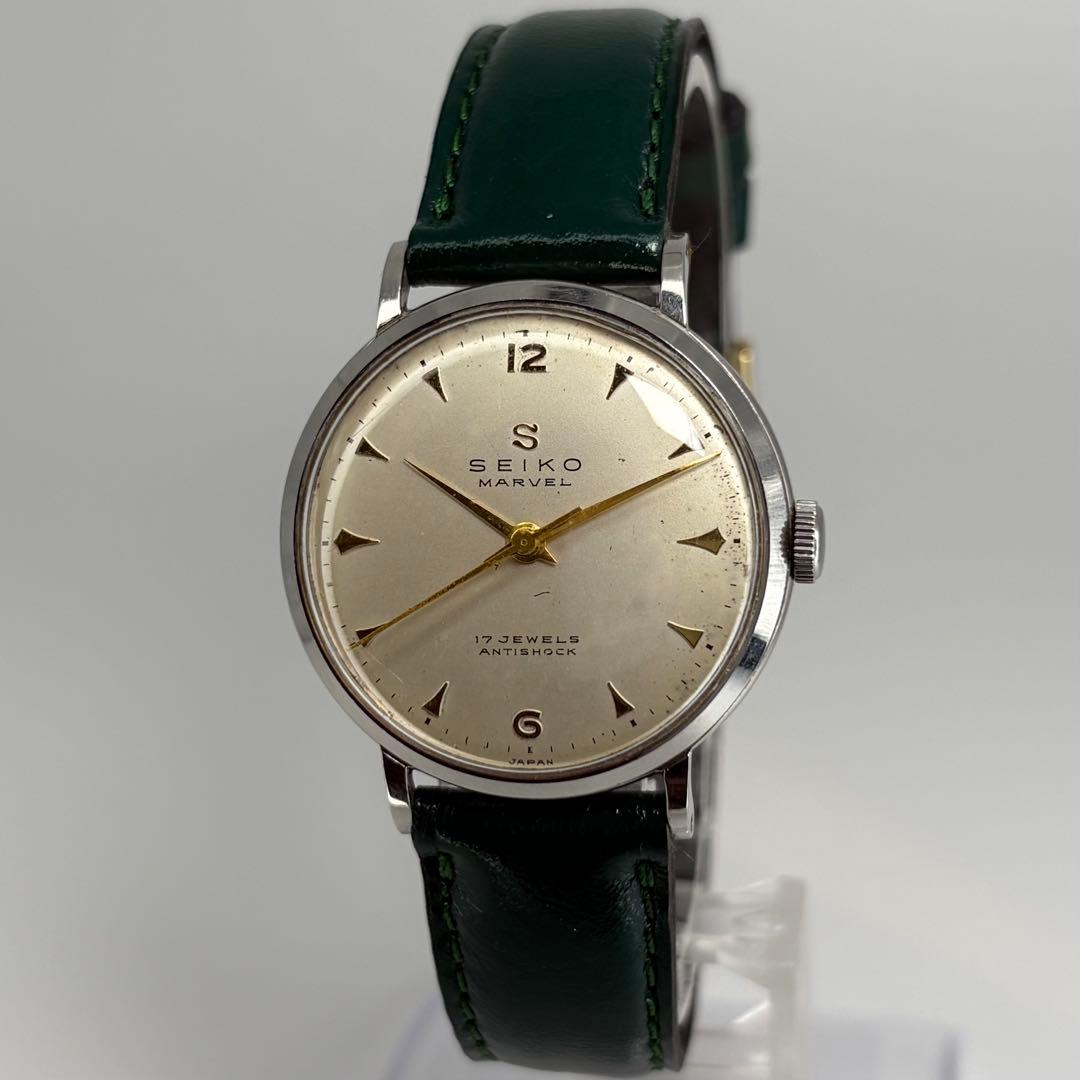 SEIKO Marvel 1950s S Mark Dial Manual Men's Watch — Japanese
