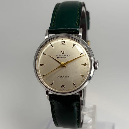 SEIKO Marvel 1950s S Mark Dial Manual Men's Watch — Japanese