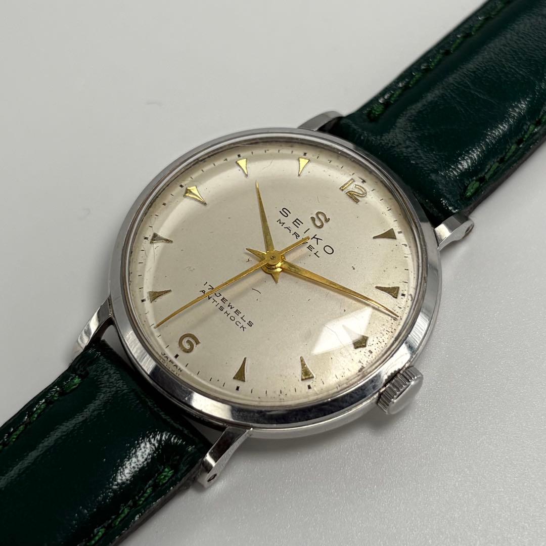 SEIKO Marvel 1950s S Mark Dial Manual Men's Watch — Japanese