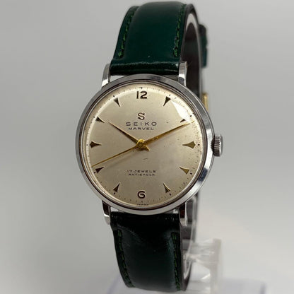 SEIKO Marvel 1950s S Mark Dial Manual Men's Watch — Japanese