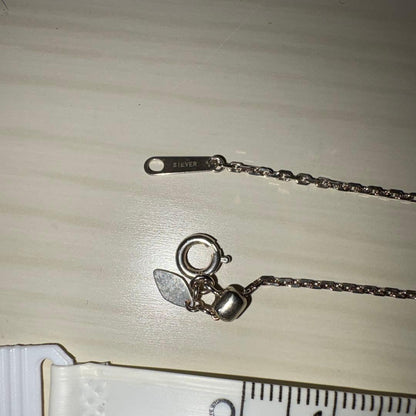 Agete Necklace 80 cm length elegant design displayed on a white background