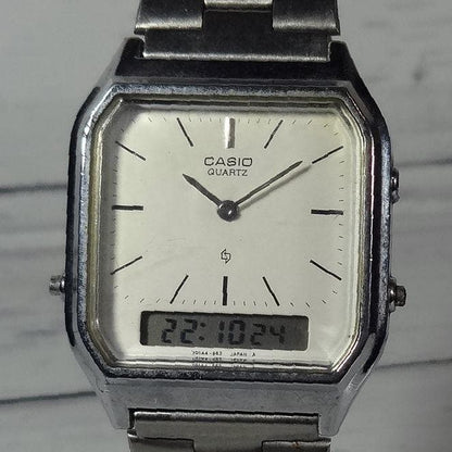 CASIO AQ-222 Digital Men's Watch — Japanese