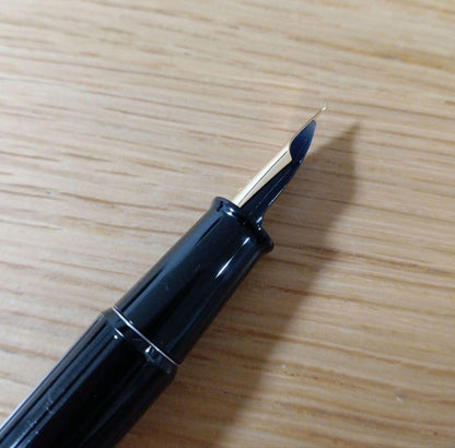 Pilot DPP-100-B black fine point fountain pen desk pen in new unused condition
