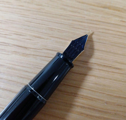 Pilot DPP-100-B black fine point fountain pen desk pen in new unused condition