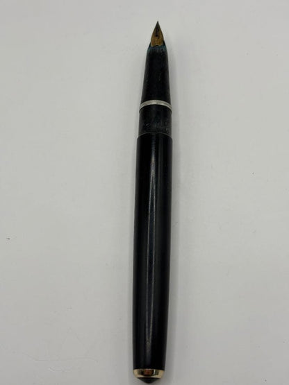 PILOT 14K Fountain Pen Main Body in black and silver with 14k engraving