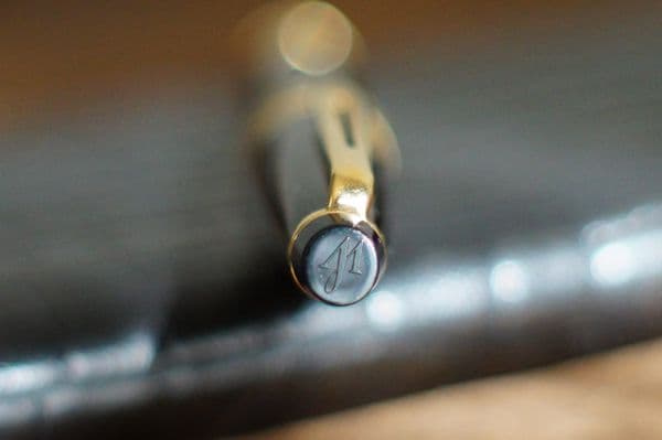 Waterman Expert Essential Classic Black fountain pen with extra fine nib and black lacquer finish