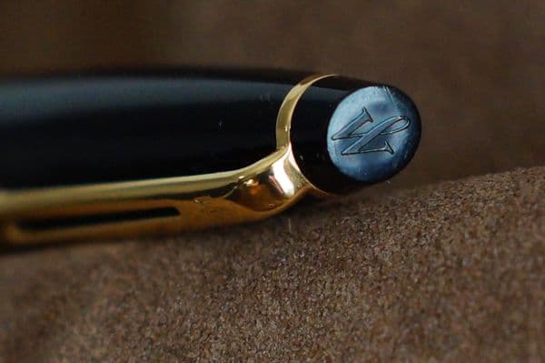 Waterman Expert Essential Classic Black fountain pen with extra fine nib and black lacquer finish