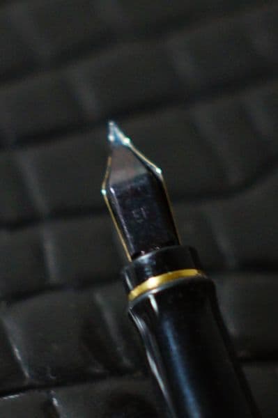 Waterman Expert Essential Classic Black fountain pen with extra fine nib and black lacquer finish
