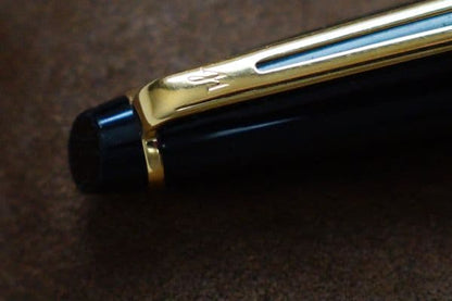 Waterman Expert Essential Classic Black fountain pen with extra fine nib and black lacquer finish