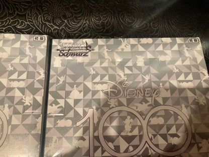 Weiss Schwarz Weiß Schwarz Disney 100 First Edition 2BOX with Shrink Box — Japanese