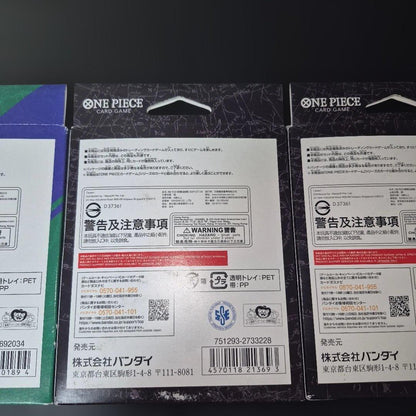 One Piece One Piece Card Game Start Deck 3 Set Box — Japanese