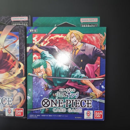 One Piece One Piece Card Game Start Deck 3 Set Box — Japanese