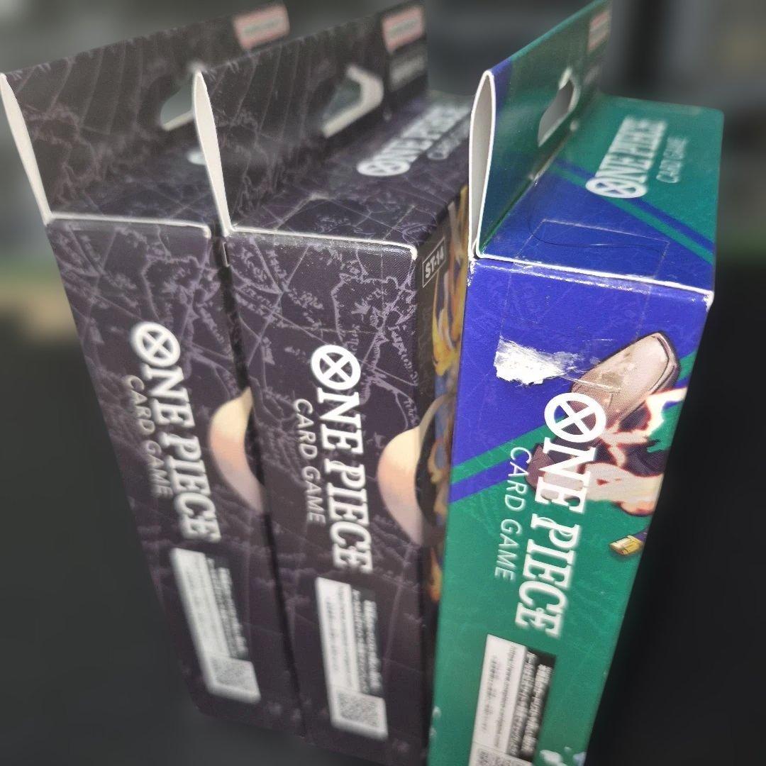 One Piece One Piece Card Game Start Deck 3 Set Box — Japanese