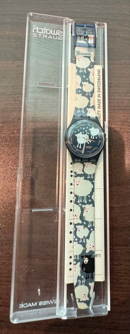 swatch ブラックシープ Quartz Men's — Japanese