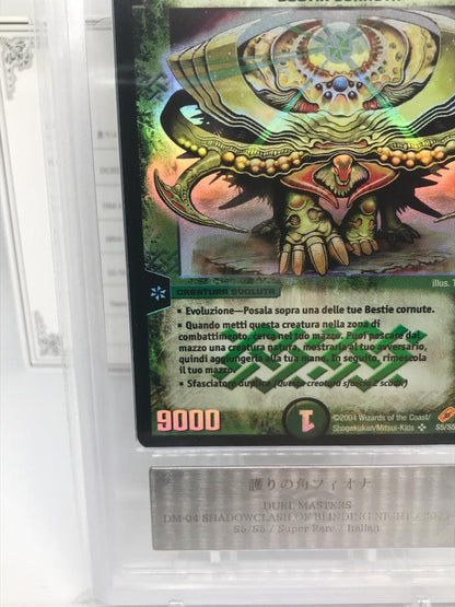 ARS Grade10+ Duel Masters Fiona, the Protecting Horn Super Rare — Japanese
