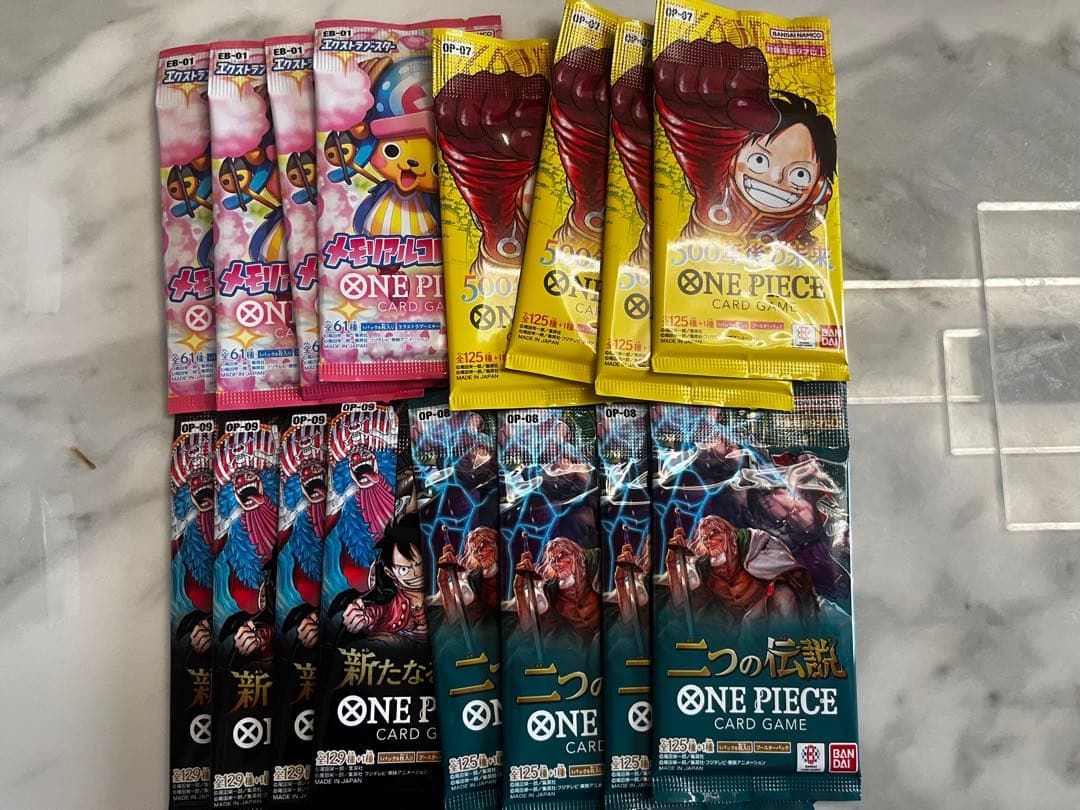 One Piece One Piece Card Game Unopened Pack Wholesale Pack — Japanese