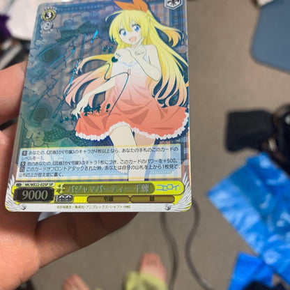 Weiss Schwarz Nisekoi: False Love Weiß Schwarz Nisekoi Signed Chitoge — Japanese