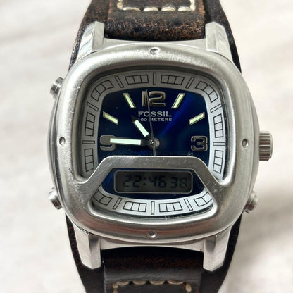 FOSSIL BQ-9200 Digital Men's Watch — Japanese