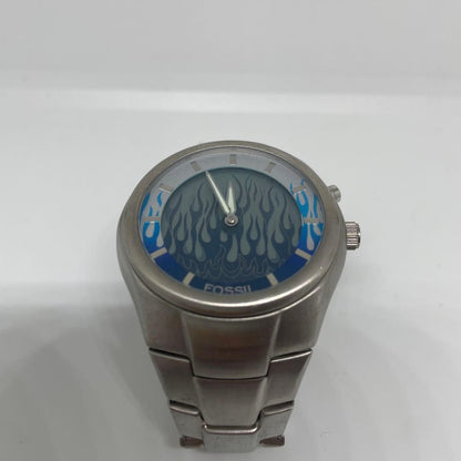 FOSSIL Big Tic 00s Blue Flame Digital Men's Watch — Japanese