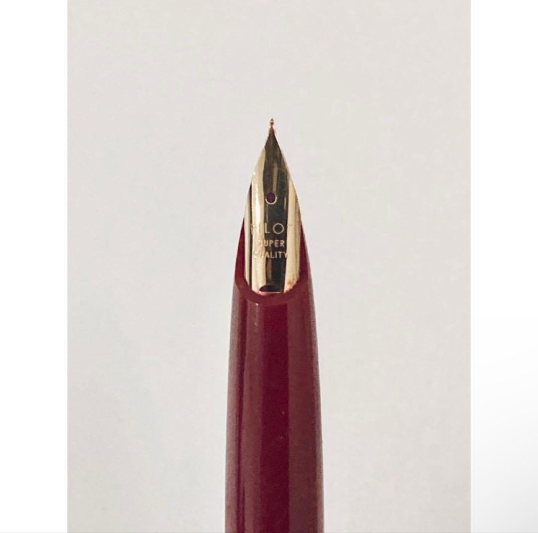 Pilot DPN-70-REF vintage fountain pen in Bordeaux with extra fine special alloy nib made in Japan