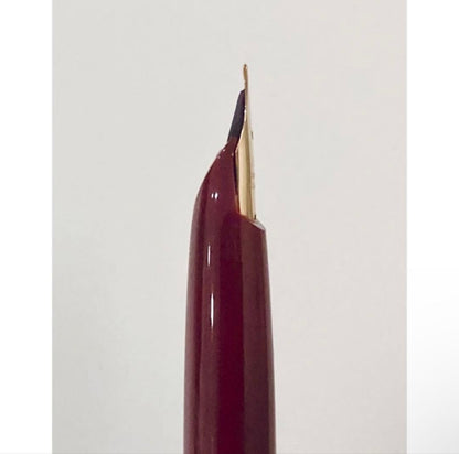Pilot DPN-70-REF vintage fountain pen in Bordeaux with extra fine special alloy nib made in Japan