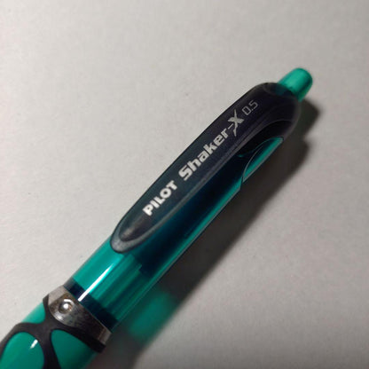 Discontinued Pilot Shaker-X H-315-6T 2020 mechanical pencil with 6mm thick shaft and friction function