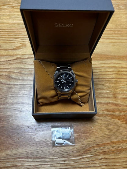 SEIKO ASTRON Solar Men's Watch — Japanese