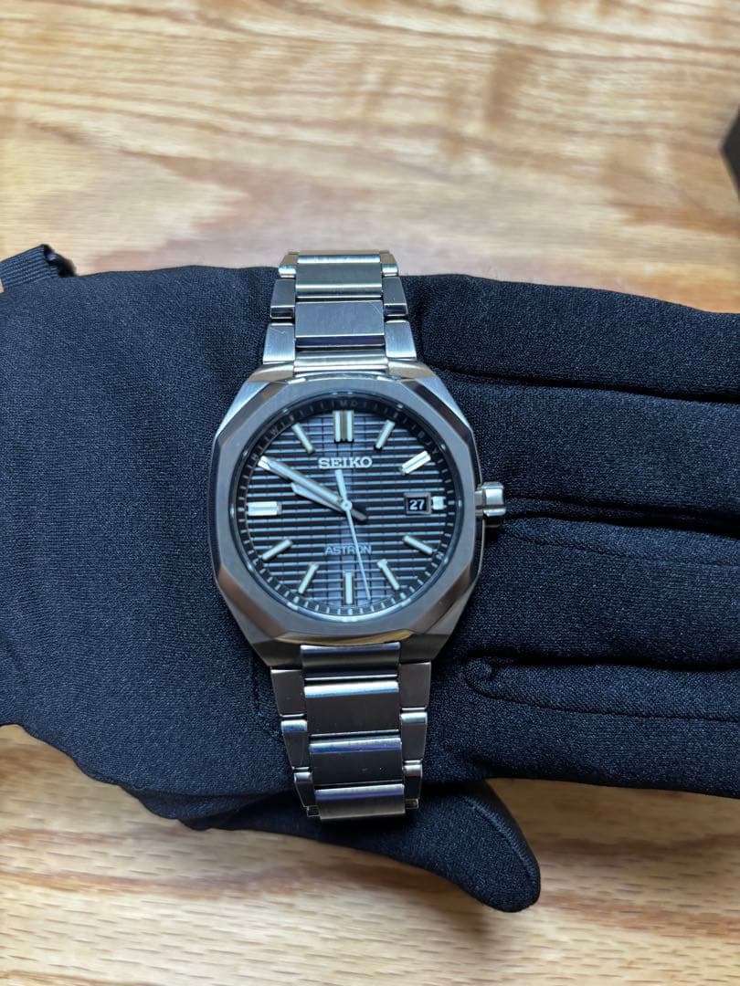 SEIKO ASTRON Solar Men's Watch — Japanese