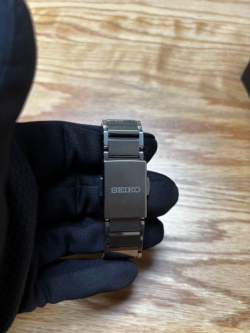 SEIKO ASTRON Solar Men's Watch — Japanese