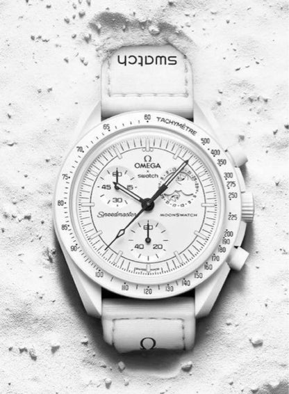 swatch Model: xOMEGA Snoopy Quartz Men's — Japanese