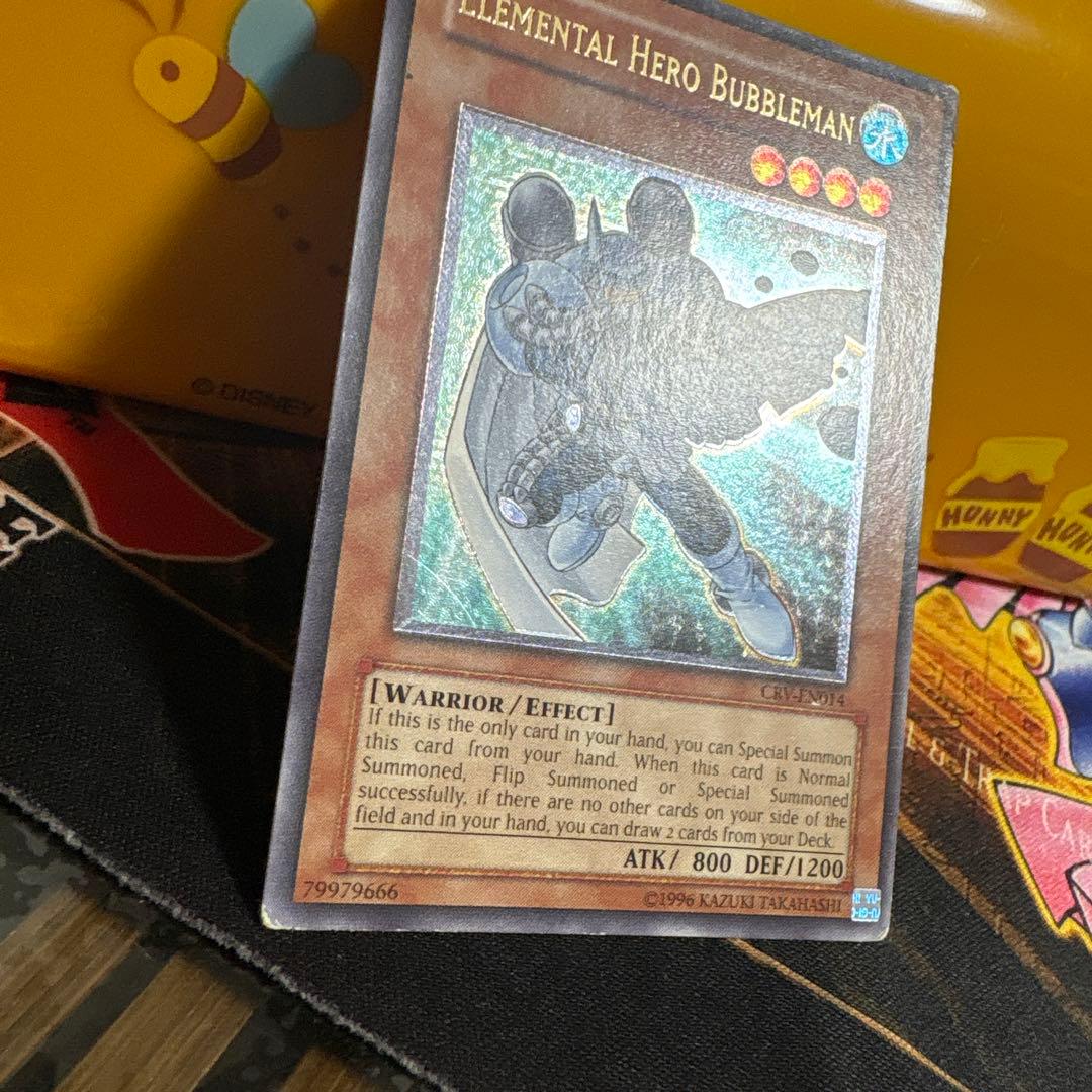 Yu-Gi-Oh E-HERO Bubbleman — Japanese